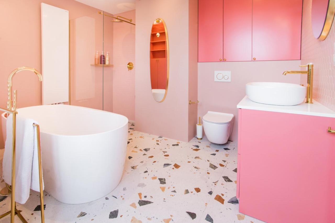 Luksusowy Penthouse Z Jacuzzi I Widokiem Na Morze Appartement Gdynia Buitenkant foto