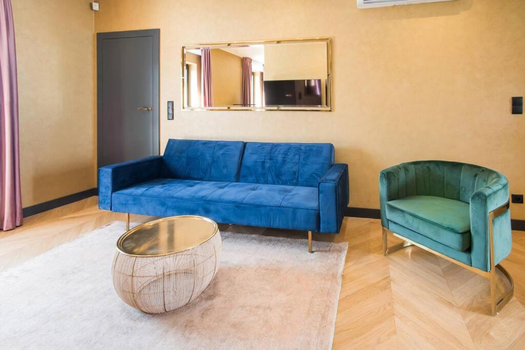 Luksusowy Penthouse Z Jacuzzi I Widokiem Na Morze Appartement Gdynia Buitenkant foto
