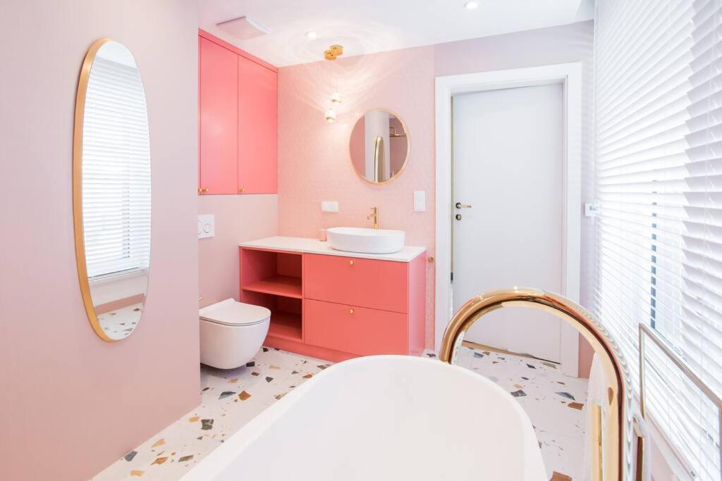 Luksusowy Penthouse Z Jacuzzi I Widokiem Na Morze Appartement Gdynia Buitenkant foto